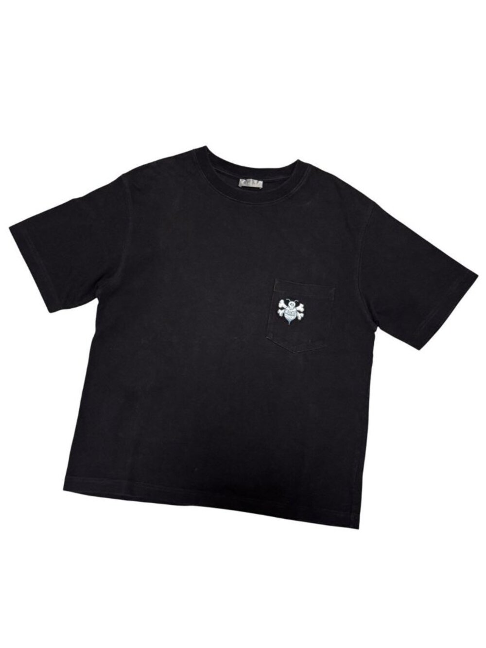 Dior Bee Embroidery Shawn Stussy Short Sleeve Shirt